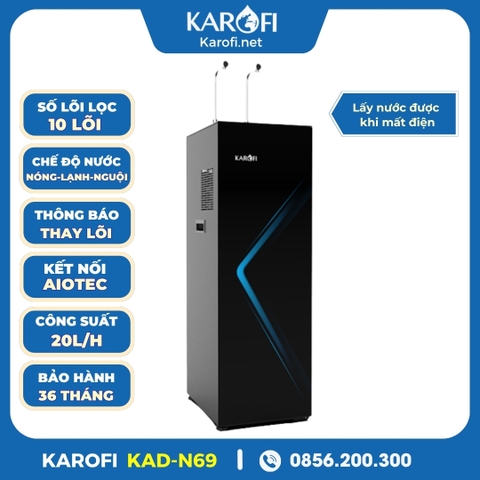 Máy Lọc Nước Nóng Lạnh Karofi KAD-N69