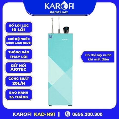 MÁY LỌC NƯỚC NÓNG LẠNH KAROFI KAD-N91