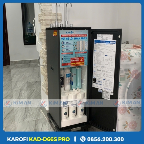 Máy Lọc Nước Nóng Lạnh Karofi KAD-D66S Pro