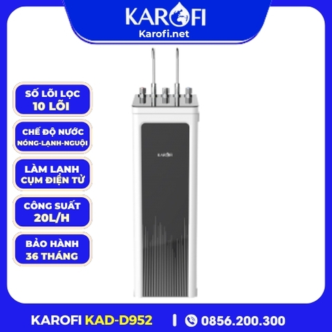 Máy Lọc Nước Nóng Lạnh Karofi KAD - D952