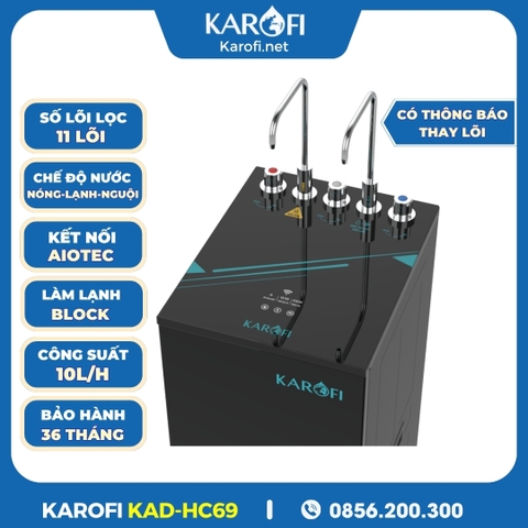 Máy Lọc Nước Nóng Lạnh Karofi KAD-HC69