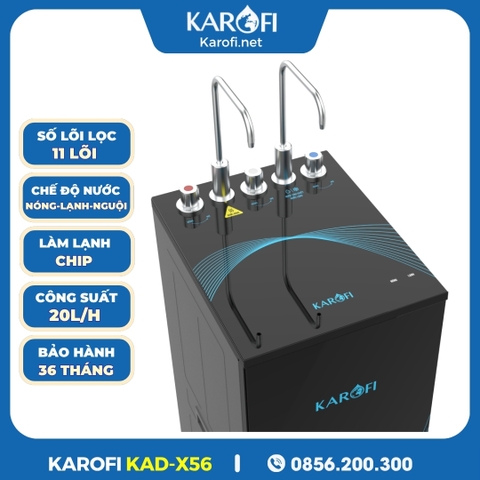 Máy Lọc Nước Nóng Lạnh Karofi KAD-X56