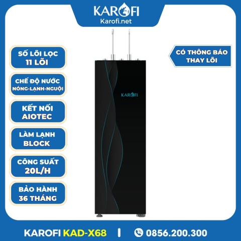 Máy Lọc Nước Nóng Lạnh Karofi KAD-X68