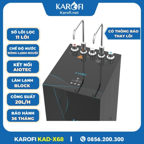 Máy Lọc Nước Nóng Lạnh Karofi KAD-X68