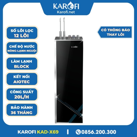 Máy Lọc Nước Nóng Lạnh Karofi KAD-X69