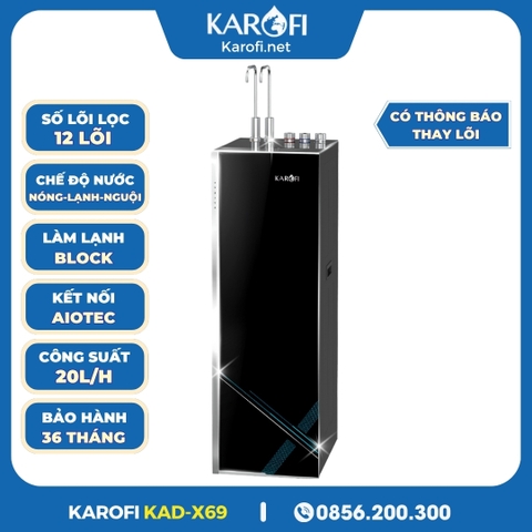 Máy Lọc Nước Nóng Lạnh Karofi KAD-X69