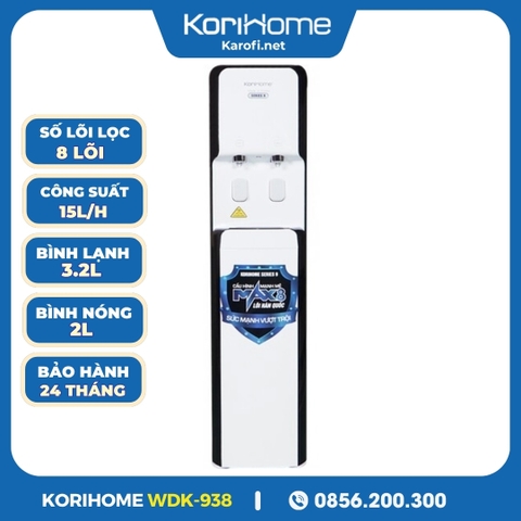Máy Lọc Nước Nóng Lạnh Korihome WPK-938