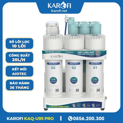 Máy Lọc Nước Karofi Tủ Bếp KAQ-U95 Pro