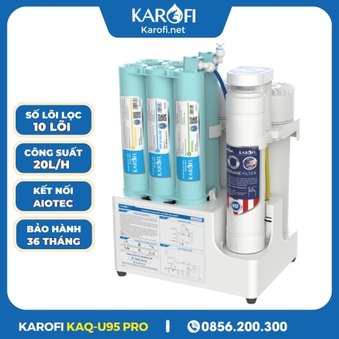 Máy Lọc Nước Karofi Tủ Bếp KAQ-U95 Pro