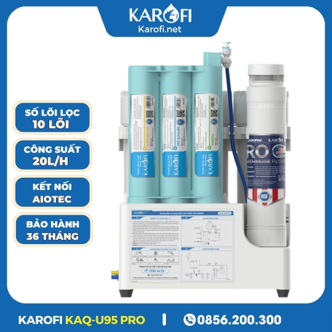 Máy Lọc Nước Karofi Tủ Bếp KAQ-U95 Pro