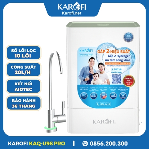 Máy lọc nước RO Karofi KAQ-U98 PRO