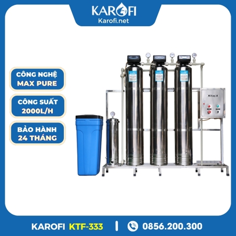 Máy Lọc Nước Tổng Đầu Nguồn Karofi KTF - 333