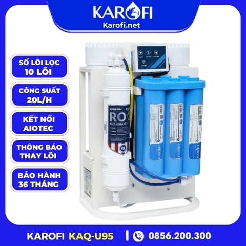 Máy Lọc Nước Karofi Tủ Bếp KAQ-U95