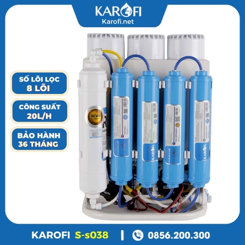 Máy Lọc Nước Karofi Tủ Bếp slim S-s038