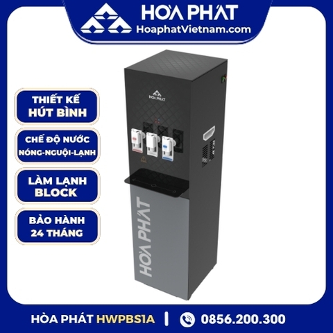 Cây Nước Nóng Lạnh Hút Bình Hòa Phát HWP BS1A