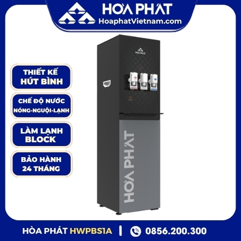 Cây Nước Nóng Lạnh Hút Bình Hòa Phát HWP BS1A
