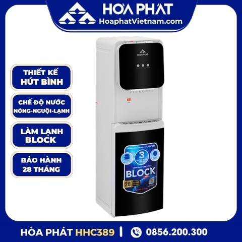 Cây Nước Nóng Lạnh Hút Bình Hòa Phát HHC389