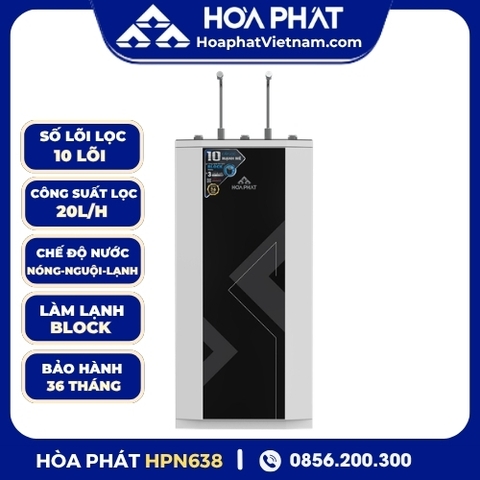 Máy Lọc Nước RO Nóng Nguội Lạnh Hòa Phát HPN638