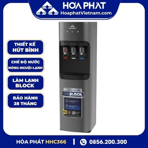 Cây Nước Nóng Lạnh Hút Bình Hòa Phát HHC366