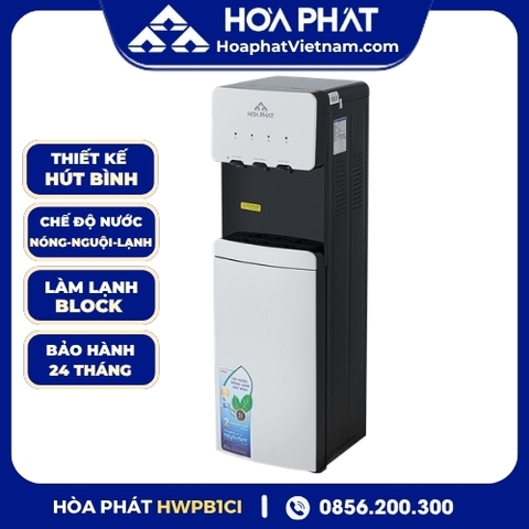 Cây Nước Nóng Lạnh Hút Bình Hòa Phát HWP B1CI
