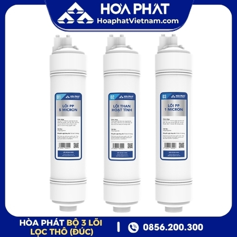 Bộ Lõi Lọc Thô 123 Đúc Hòa Phát