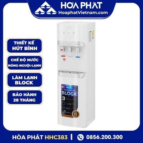Cây Nước Nóng Lạnh Hút Bình Hòa Phát HHC383