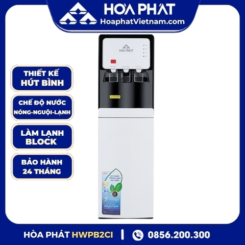 Cây Nước Nóng Lạnh Hút Bình Hòa Phát HWP B2CI