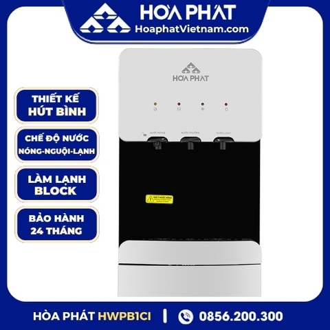 Cây Nước Nóng Lạnh Hút Bình Hòa Phát HWP B1CI