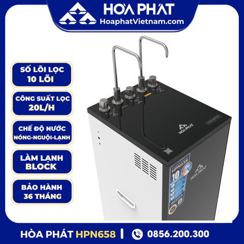 Máy Lọc Nước Hòa Phát Nóng-Lạnh-Nguội HPN658