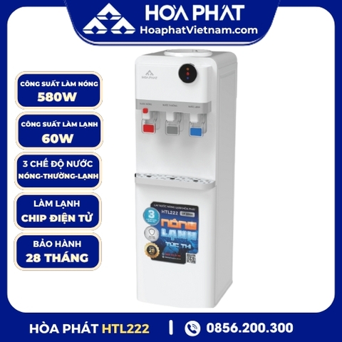 Cây nước nóng lạnh úp bình Hòa Phát HTL222