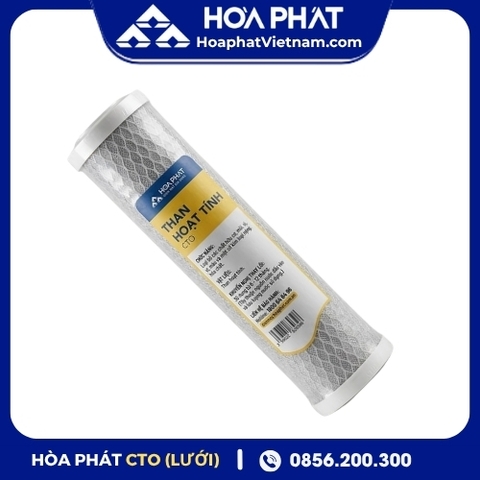 Lõi Lọc Thô Số 2 Hòa Phát CTO (Lưới) - Than Hoạt Tính