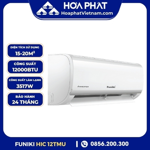 Điều hoà Funiki 12000BTU 1 chiều Inverter HIC 12TMU