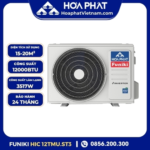 Điều hoà Funiki 12000BTU 1 chiều Inverter HIC 12TMU.ST3