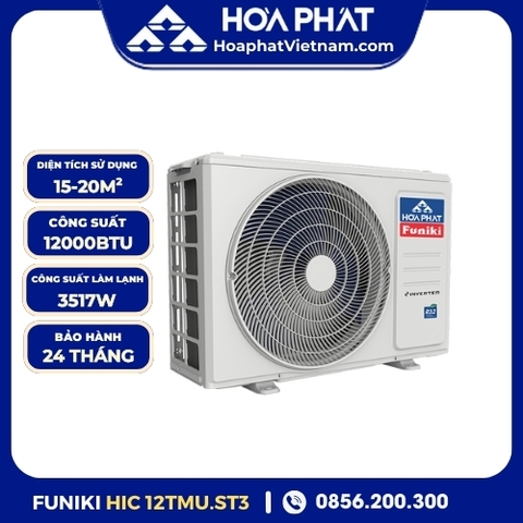Điều hoà Funiki 12000BTU 1 chiều Inverter HIC 12TMU.ST3