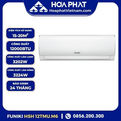 Điều hoà Funiki 12000BTU 2 chiều HSH 12TMU.M6