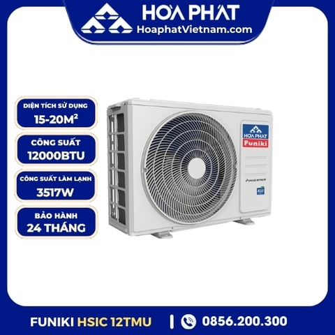 Điều hoà Funiki 12000BTU Inverter Cao Cấp HSIC 12TMU