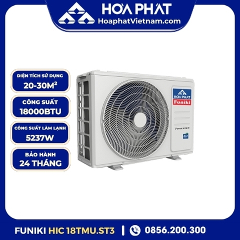 Điều hoà Funiki 18000BTU 1 chiều Inverter HIC 18TMU.ST3