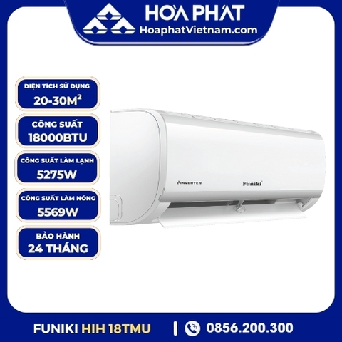 Điều hoà Funiki 18000BTU 2 chiều Inverter HIH 18TMU