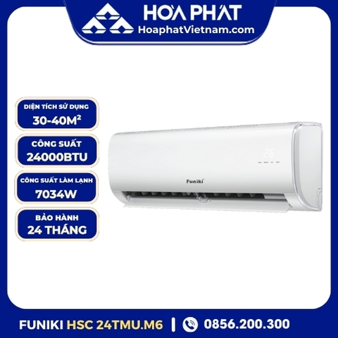 Điều hoà Funiki 24000BTU 1 chiều HSC 24TMU.M6