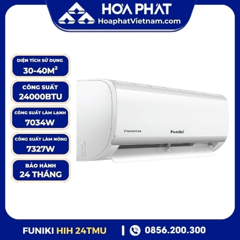Điều hoà Funiki 24000BTU 2 chiều Inverter HIH 24TMU