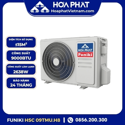 Điều hoà Funiki 9000BTU 1 chiều HSC 09TMU.H8