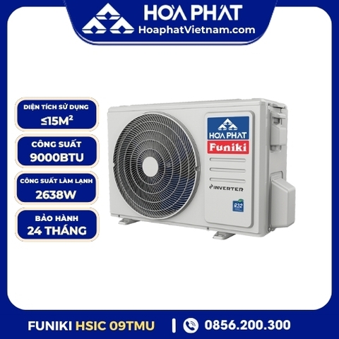 Điều hoà Funiki 9000BTU Inverter Cao Cấp HSIC 09TMU