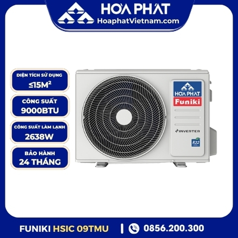 Điều hoà Funiki 9000BTU Inverter Cao Cấp HSIC 09TMU