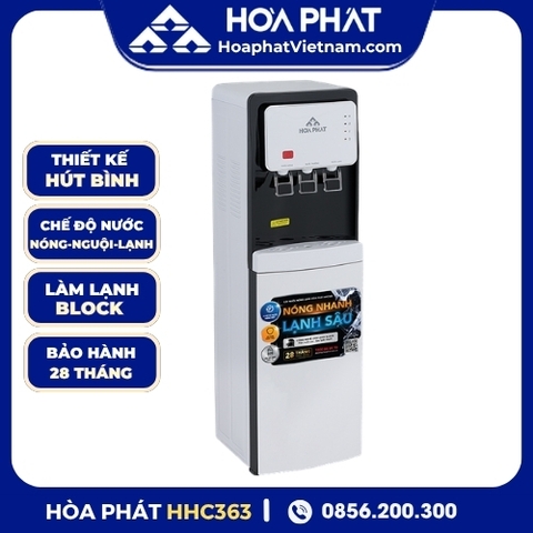 Cây Nước Nóng Lạnh Hút Bình Hòa Phát HHC363