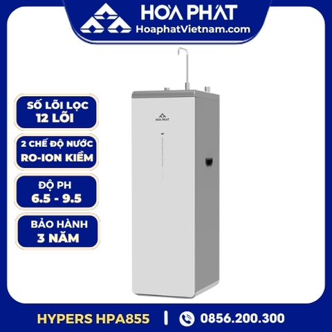 Máy lọc nước Hòa Phát Hydrogen ion kiềm RO HyperS HPA855