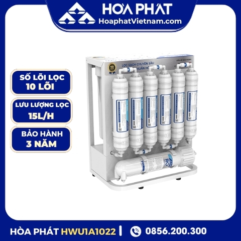 Máy lọc nước RO để gầm chân quỳ Hòa Phát HWU1A1022