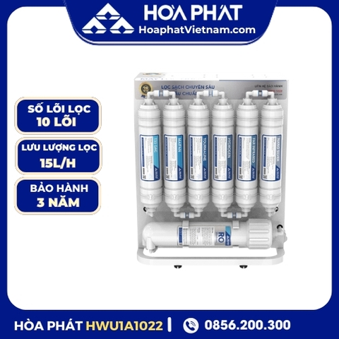 Máy lọc nước RO để gầm chân quỳ Hòa Phát HWU1A1022
