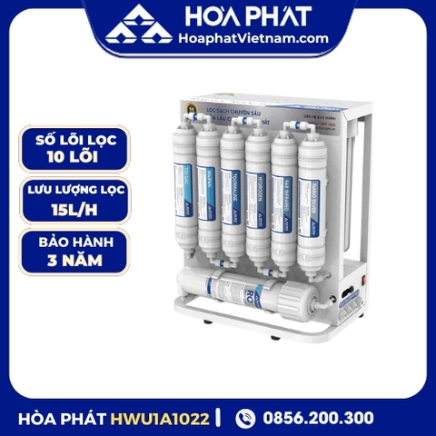 Máy lọc nước RO để gầm chân quỳ Hòa Phát HWU1A1022