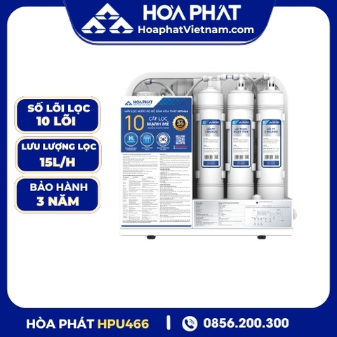 Máy lọc nước RO để gầm Hòa Phát HPU466