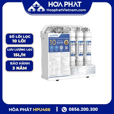 Máy lọc nước RO để gầm Hòa Phát HPU466